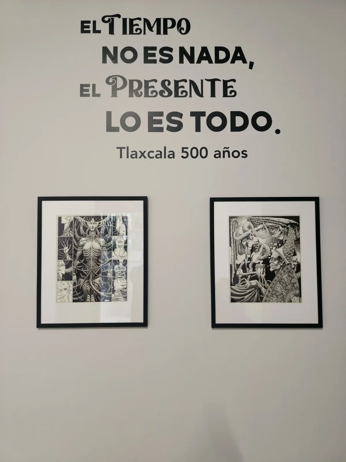 El tiempo no es nada, el presente lo es todo. Tlaxcala 500 años — Montaje — 11
