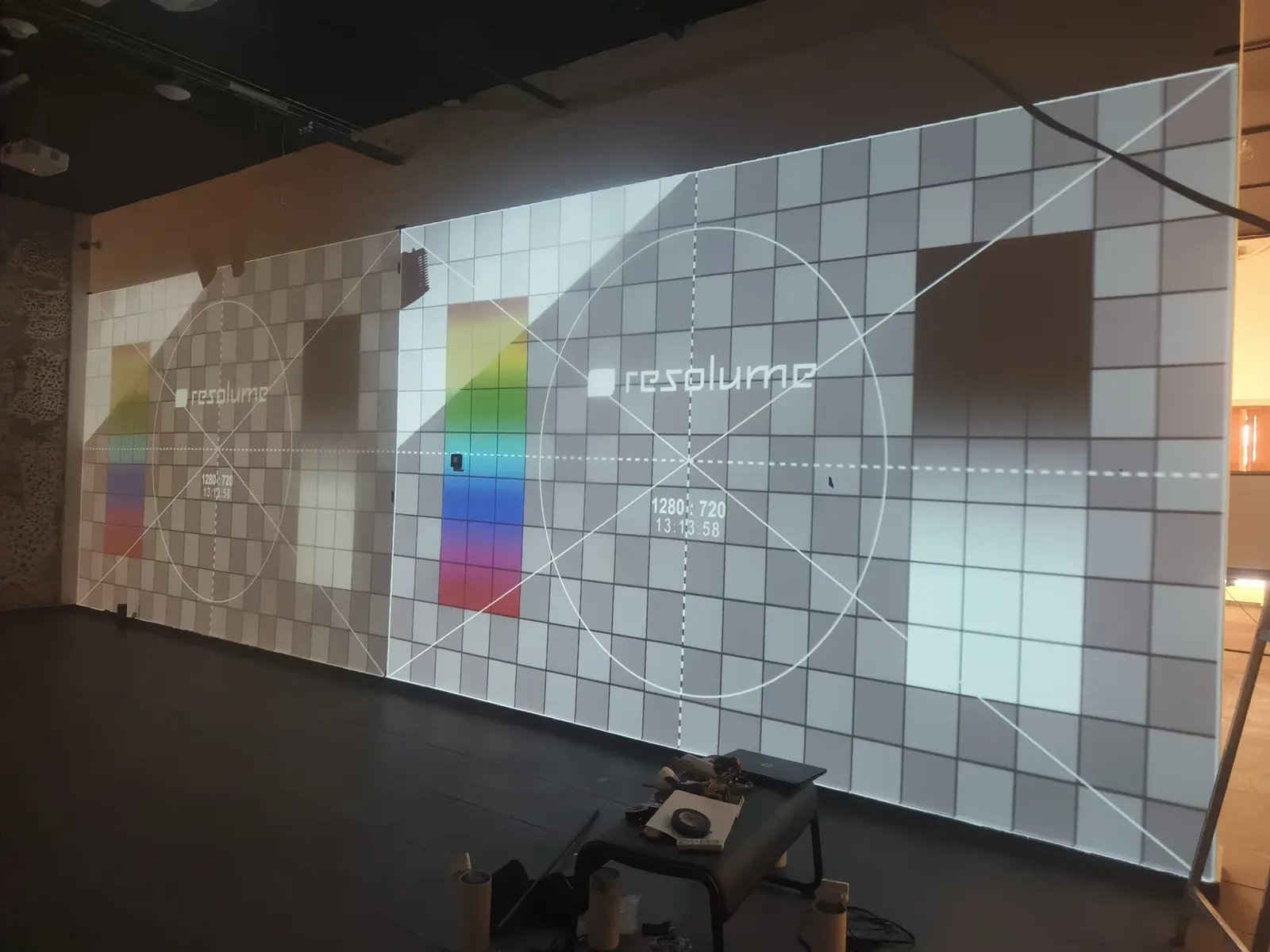 Amador Montes — 1 de 16. Video mapping de José Alejandro Armenta en Tlaxcala.