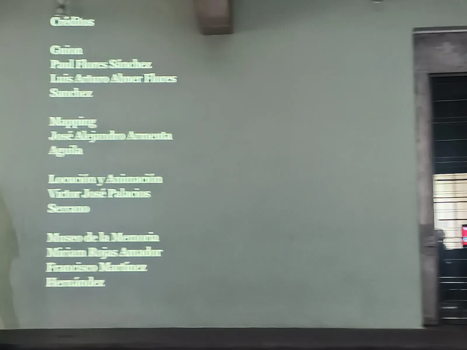 Juego de pelota — 3 de 4. Video mapping de José Alejandro Armenta en Tlaxcala.